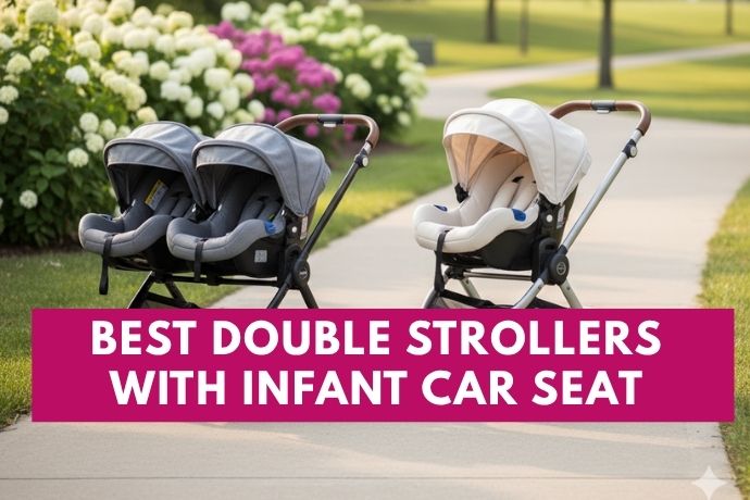Best Double Strollers with Infant Car Seat